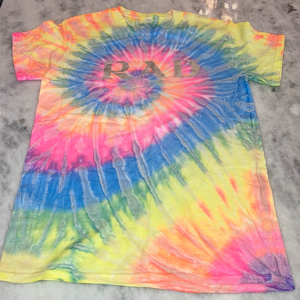 ELLANDEMM RAD Neon Tie-Dye Tee - Picture 4 of 6